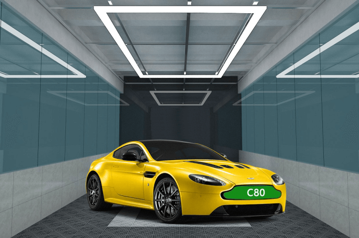 SS-DL-C80  Designer Lighting For Car Workshop